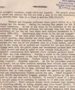 World War II: Bamber Bridge Mutiny – Courts Martial Records