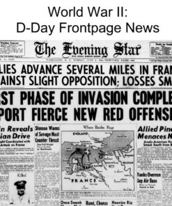 World War II: D-Day Frontpage News